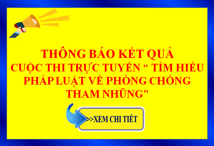 Thông Báo Kết Quả Cuộc Thi Trực Tuyến 'Tìm Hiểu Pháp Luật Về Phòng ...