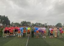 Công an huyện Lục Nam long trọng tổ chức Giải bóng đá chào mừng kỷ niệm 92 năm ngày thành lập Đoàn TNCS Hồ Chí Minh (26/3/1931-26/3/2023)