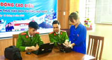 Sơn Động: Tuổi trẻ Công an huyện Sơn Động ra quân cao điểm hỗ trợ người dân thực hiện Dịch vụ công trực tuyến