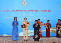 Nữ cán bộ Công an tỉnh Bắc Giang vinh dự nhận Giải thưởng Phụ nữ Việt Nam năm 2024