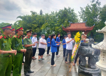 Công an huyện Yên Thế tổ chức các hoạt động nhân Kỷ niệm 77 năm Ngày Thương binh - Liệt sĩ