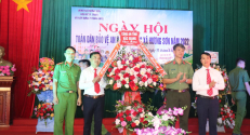 Lạng Giang: Tổ chức điểm 'Ngày hội toàn dân bảo vệ an ninh Tổ quốc'