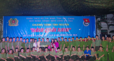 Tuổi trẻ Công an tỉnh –  Sôi nổi chương trình tình nguyện “Hành quân xanh” giúp đỡ xã Đồng Lạc, huyện Yên Thế xây dựng nông thôn mới