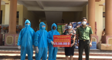 Công an huyện Việt Yên tiếp tục nhận được sự quan tâm, ủng hộ của cá nhân, tổ chức trong công tác phòng, chống dịch Covid-19