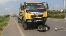 Tai nạn giao thông nghiêm trọng tại đường dân sinh