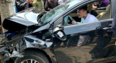 Thanh niên lái ôtô tông loạt xe ở Đà Lạt dương tính ma túy