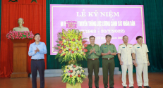 Công an tỉnh Bắc Giang tổ chức lễ kỷ niệm 60 năm Ngày truyền thống lực lượng Cảnh sát nhân dân