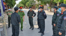 Tin ảnh: CBCS Công an tỉnh Bắc Giang tham gia phòng, chống dịch bệnh Covid-19 ngày 30/5/2021