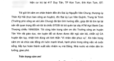 Công an huyện Tân Yên: Động lực từ lá thư cảm ơn chân thành