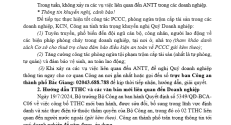 CATP Bắc Giang kính gửi Quý Doanh nghiệp, Hộ kinh doanh trên địa bàn Bản tin an ninh trật tự và hướng dẫn thủ tục hành chính từ 18/8 đến ngày 24/8/2024