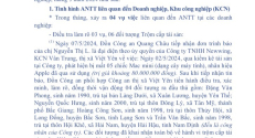 Công an thị xã Việt Yên: Bản tin an ninh trật tự và hướng dẫn thủ tục hành chính tháng 5 năm 2024