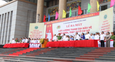 Thành phố Bắc Giang tổ chức Lễ ra mắt Lực lượng tham gia bảo vệ an ninh, trật tự ở cơ sở