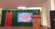 Lục Nam: Tổ chức Hội nghị tuyên truyền pháp luật tại trường Trung học cơ sở (THCS) Đông Phú