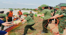 Hội viên, Đoàn viên Công an tỉnh Bắc Giang chung tay cứu trợ đồng bào vùng lũ, lụt