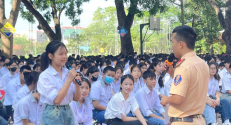 Lục Ngạn: Tăng cường giáo dục pháp luật về TTATGT, kỹ năng tham gia giao thông an toàn cho lứa tuổi học sinh trước thềm năm học mới 2024-2025