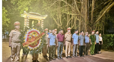 Phòng Cảnh sát giao thông tổ chức các hoạt động kỷ niệm 77 năm Ngày Thương binh, Liệt sĩ (27/7/1947-27/7/2024)