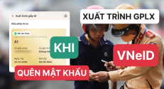 Phòng CSGT: Hướng dẫn xuất trình GPLX trên VNEID khi quên mật khẩu