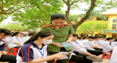 Tổ chức Hội nghị tuyên truyền Luật An ninh mạng; phòng, chống ma túy; phòng, chống bạo lực học đường tại Trường THPT Phương Sơn (huyện Lục Nam)