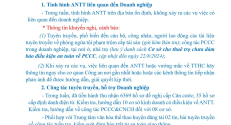 Công an huyện Lạng Giang ban hành Bản tin an ninh trật tự và hướng dẫn thủ tục hành chính từ 18/8 đến ngày 24/8/2024