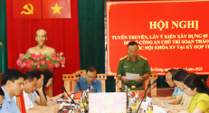 Công an tỉnh Bắc Giang lấy ý kiến xây dựng một số dự án luật
