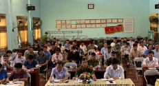 Công an huyện Sơn Động tổ chức Hội nghị tuyên truyền, phổ biến giáo dục pháp luật và hướng nghiệp về công tác tái hòa nhập cộng đồng 