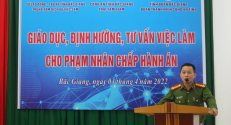 Công tác quản lý, giáo dục, giúp đỡ đối với người chấp hành  xong hình phạt tù năm 2022