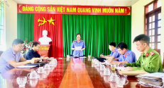 Kiểm tra, giám sát về công tác thi hành án hình sự và tái hòa nhập cộng đồng tại huyện Tân Yên