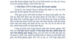  Lục Nam: Công an huyện trân trong thông báo Bản tin ANTT và hướng dẫn thủ tục hành chính tháng 7/2024