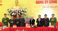 Niềm tin và tình cảm sâu sắc của Tổng Bí thư Nguyễn Phú Trọng đối với lực lượng CAND