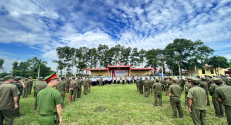 Hiệp Hòa tổ chức Lễ ra mắt lực lượng tham gia bảo vệ ANTT ở cơ sở