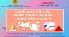 Cảnh báo thủ đoạn lừa đảo mùa du lịch