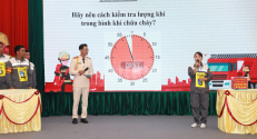 10 đội thi đã hoàn thành xuất sắc phần thi lý thuyết tại Hội thi nghiệp vụ chữa cháy và CNCH “Tổ liên gia an toàn PCCC” tỉnh Bắc Giang năm 2024