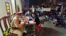 Công an huyện Lạng Giang phát hiện nhiều lái xe vi phạm nồng độ cồn và ma túy