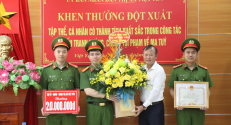 UBND thị xã Việt Yên: Khen thưởng đột xuất trong công tác đấu tranh phòng, chống tội phạm ma tuý trên địa bàn