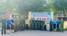 Công an huyện Lạng Giang tăng cường công tác tuyên truyền, phổ biến giáo dục pháp luật về an toàn giao thông, phòng chống tai nạn đuối nước cho học sinh trên địa bàn huyện