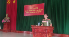 Lạng Giang: Tổ chức tập huấn, bồi dưỡng nghiệp vụ cho lực lượng tham gia bảo vệ an ninh, trật tự ở cơ sở