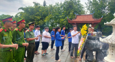 Công an huyện Yên Thế tổ chức các hoạt động nhân Kỷ niệm 77 năm Ngày Thương binh - Liệt sĩ