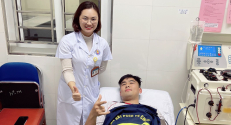Đoàn viên Công an tỉnh Bắc Giang kịp thời hiến tiểu cầu cứu sống người bệnh