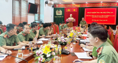 Đoàn kiểm tra của Cục Hồ sơ nghiệp vụ, Bộ Công an kiểm tra công tác hồ sơ nghiệp vụ tại Công an tỉnh Bắc Giang